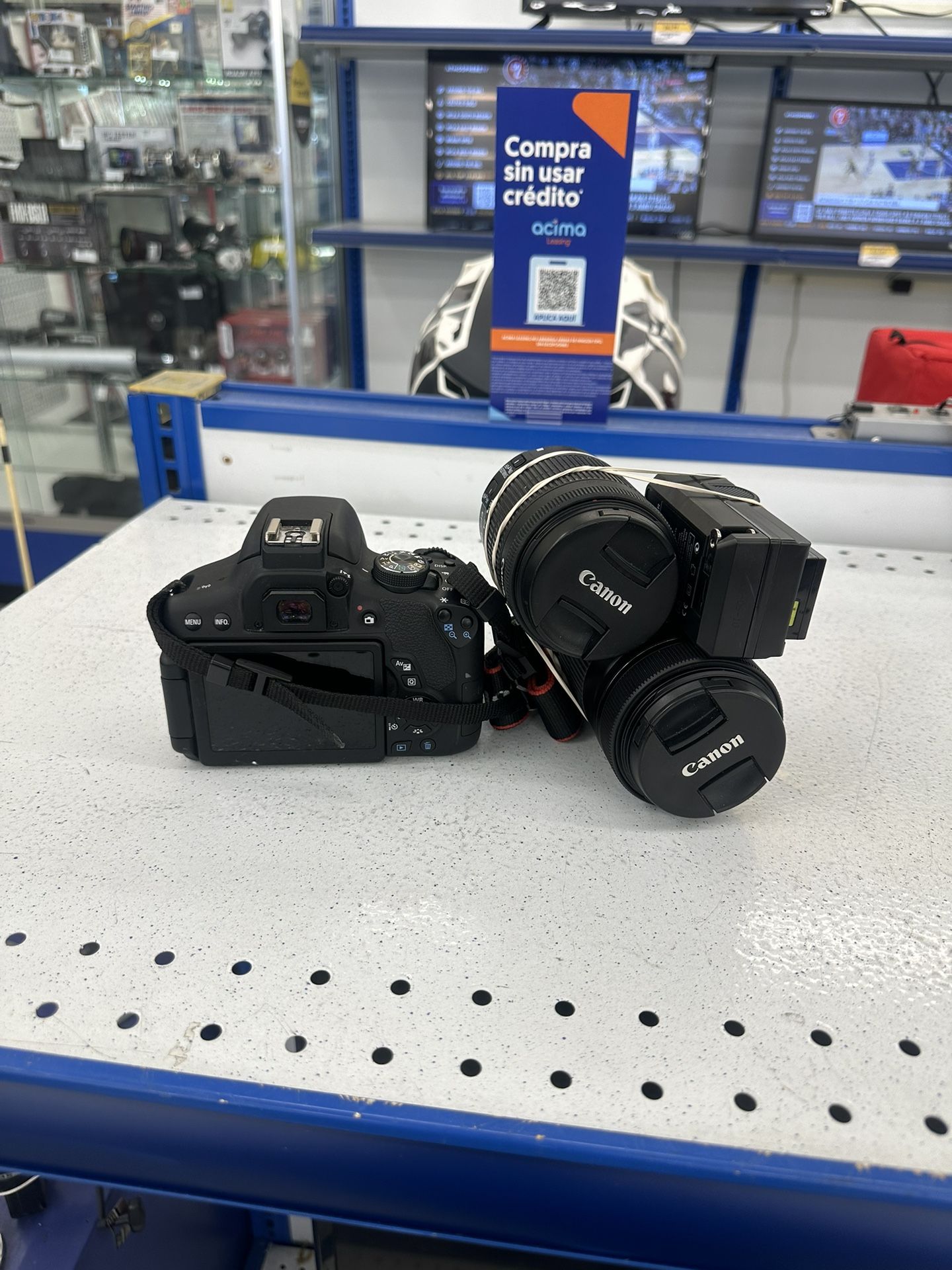 Canon DSLR REBEL W/ Two Lenses