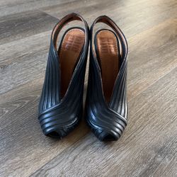 Designer Givenchy Slip On Heels Mule Booties 5.5