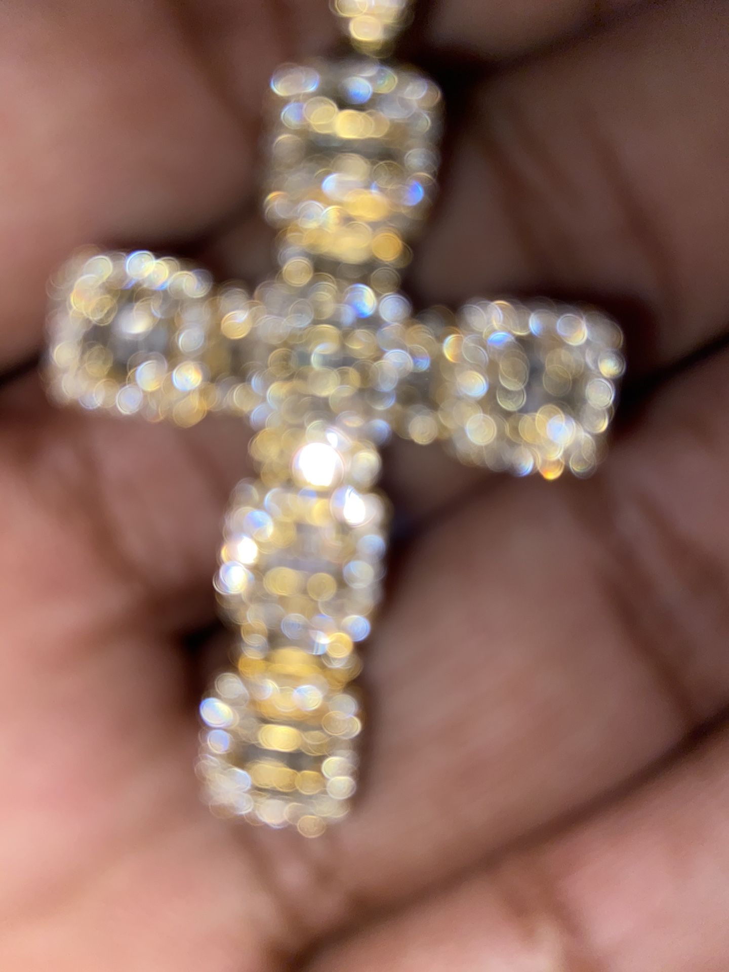 14k solid gold baguettes diamonds 4.6 ct