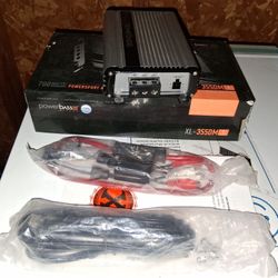 Car Amplifiers ,LOT 4-amps. 