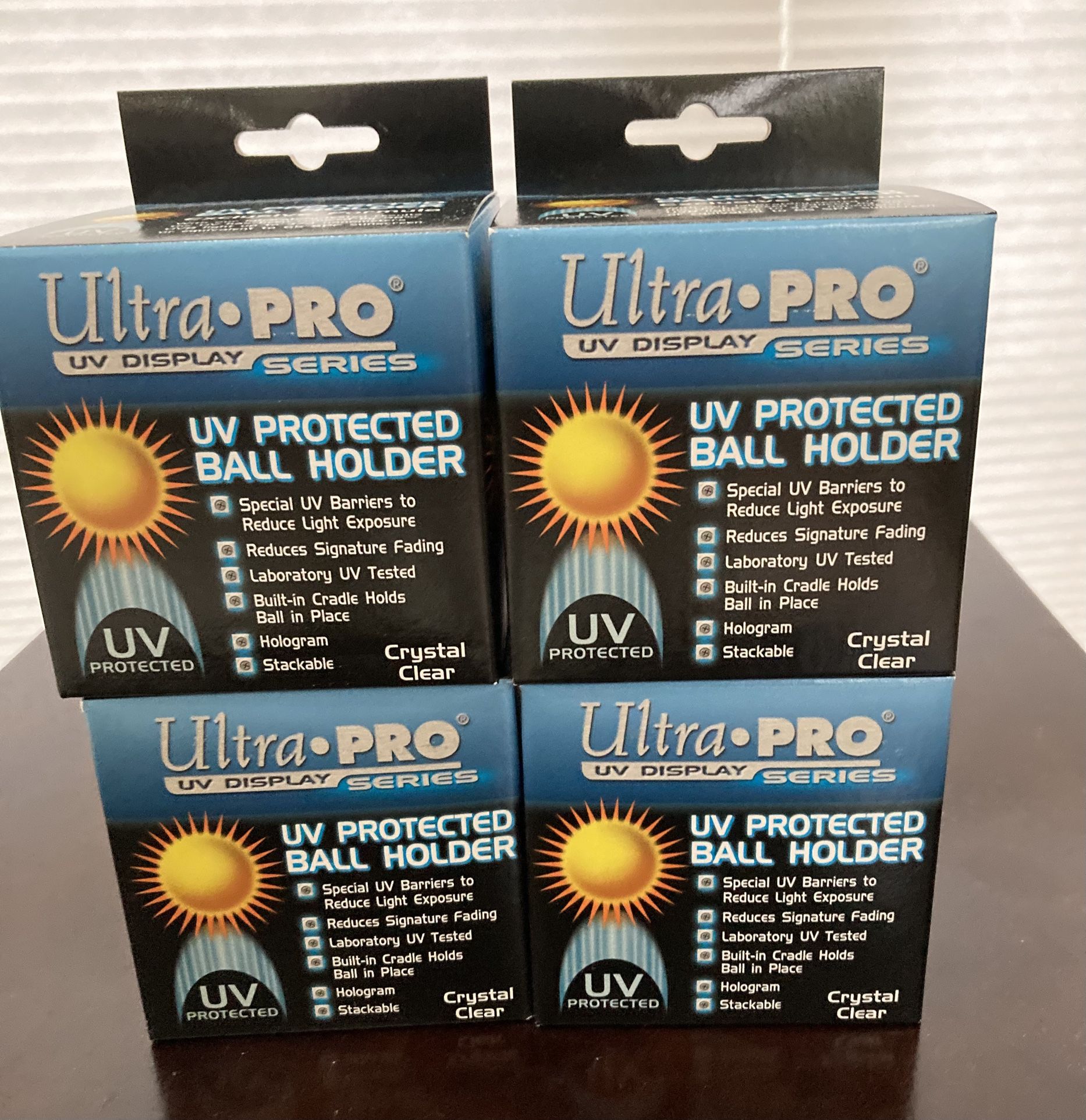 Ultra Pro UV Protected Ball Holder. New In Box.
