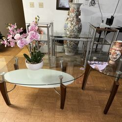 Coffee Table And Entertainment Set