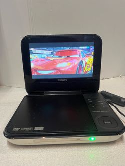 PHILIPS 7” Portable DVD Player PET700/37-White