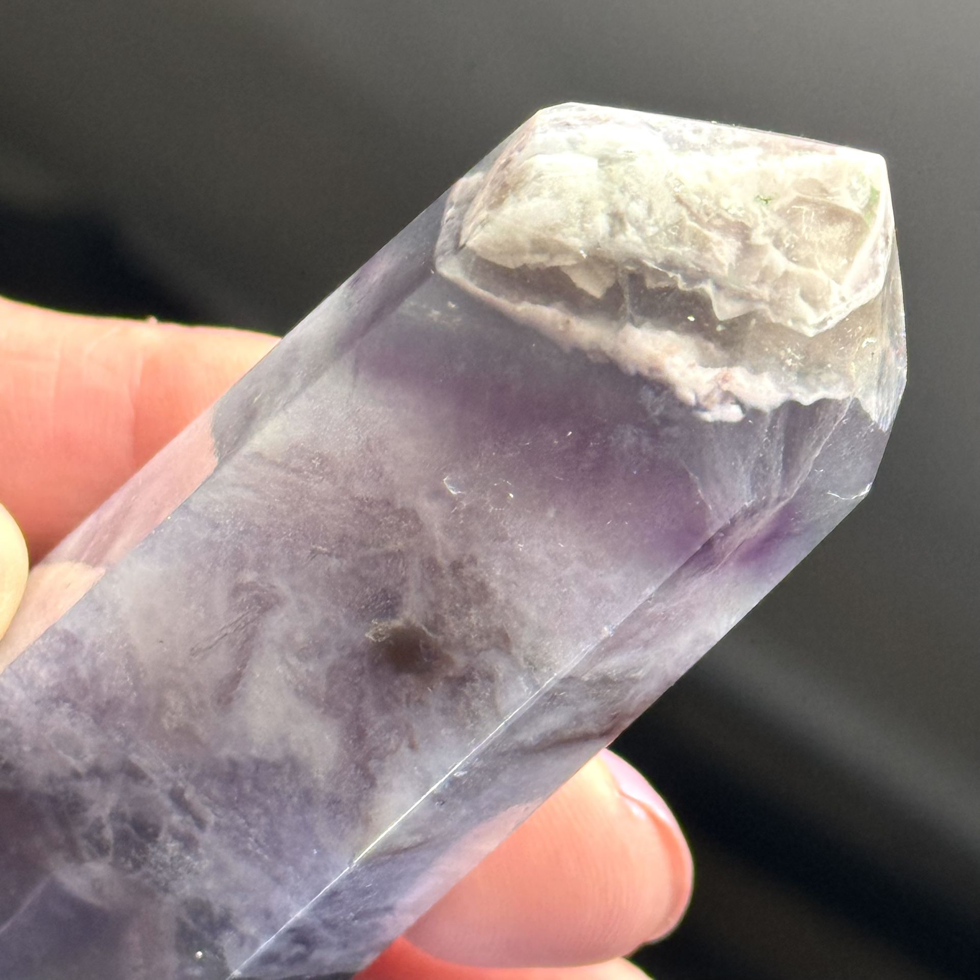 Purple Fluorite Tower