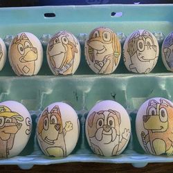 Bluey, Mario & TMNT Easter Eggs