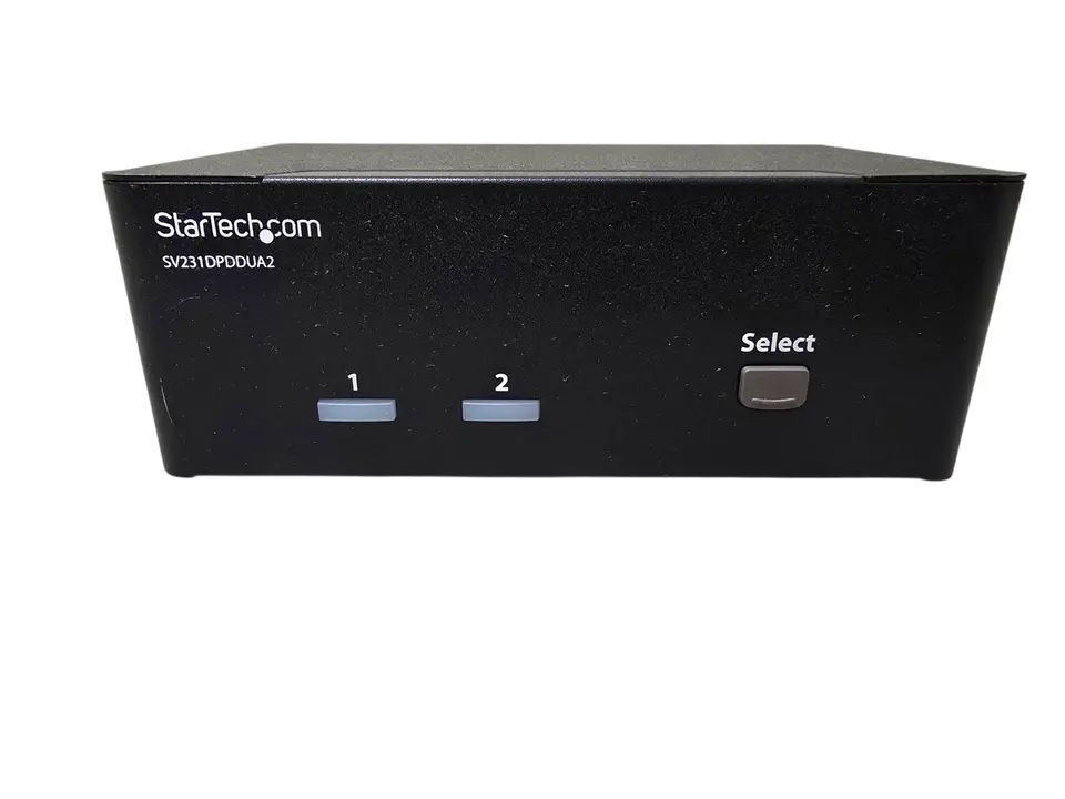 StarTech SV231DPDDUA 2-Port Dual DisplayPort USB KVM Switch Audio USB