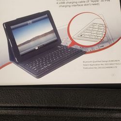 IPAD KEYBOARD & CASE WITH SPEAKERS