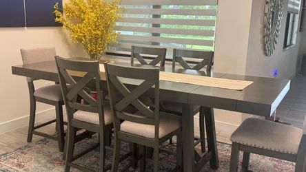 Dining set 6 chairs ( seats 8-10)