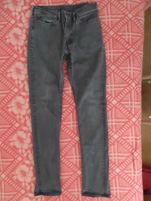levis grey 511 commuter jeans 34x36  (34x35)