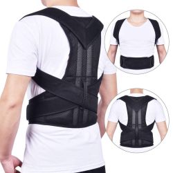 Back Brace Posture Corrector for Women and Men, Back Straightener Posture Corrector, Lumbar Support Shoulder Posture Support for Improve Posture Provi