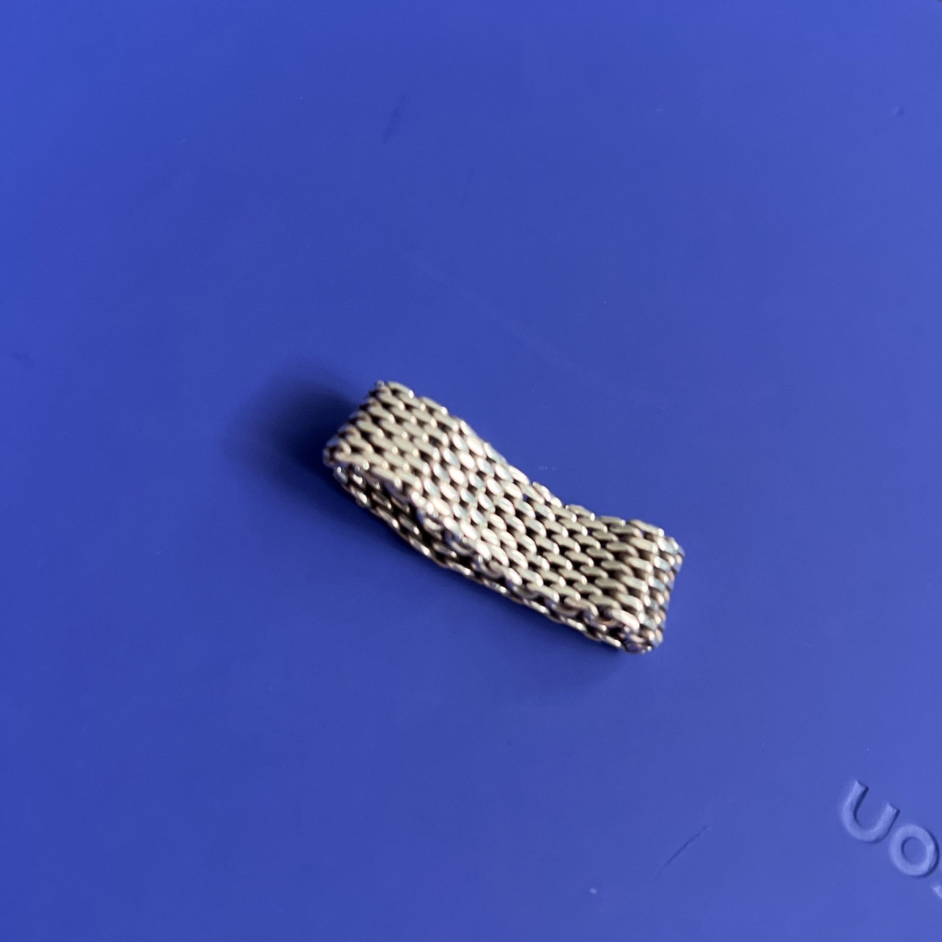 Authentic Tiffany & Co Somerset Mesh Ring 10