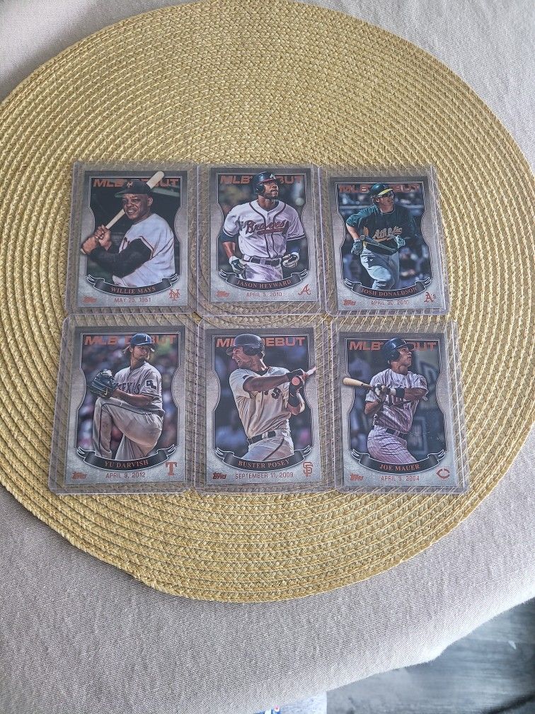 2016 TOPPS Series One Mlb Debut Cards