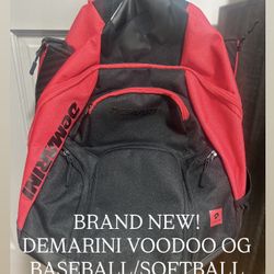 DEMARINI VOODOO OG BASEBALL/SOFTBALL BACKPACK