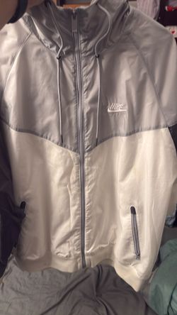 Nike Windrunner Jacket Gray White