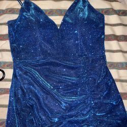 Blue Shimmer Dress (Windsor) for Sale