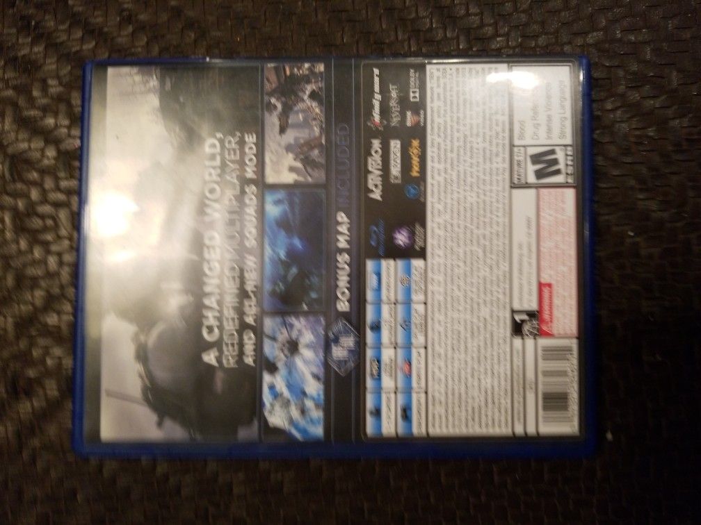 CALL of DUTY GHOSTS (2014 PS4) * CoD FPS SHOOTER WAR SOLDIER SONY PLAYSTATION  4 for Sale in Tucson, AZ - OfferUp