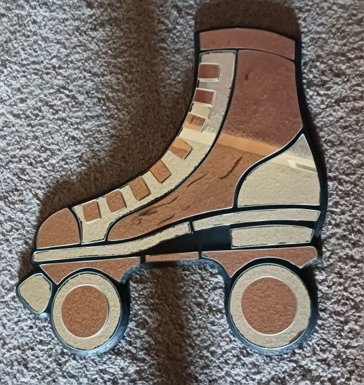 ROLLERSKATE MIRROR decor wall art adult/kids