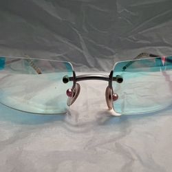 CHANEL Sunglasses 4047 Iridescent Rimless Glasses