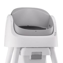 Pet Pivet 11 Self Cleaning Cat Litter Box, Safety Sensor and Open Top Design for Multiple Cats, Automatic Cat Litter Box with Liners and Mat Included,