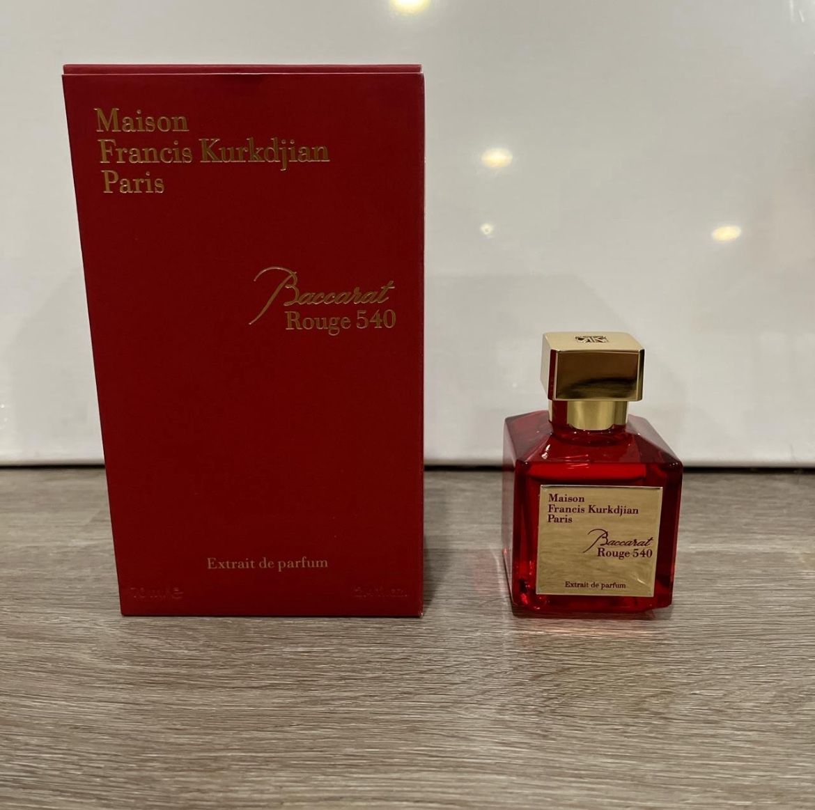 Luxury Cologne Sealed Baccarat Rouge 540