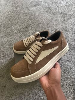 brown rick owen vans