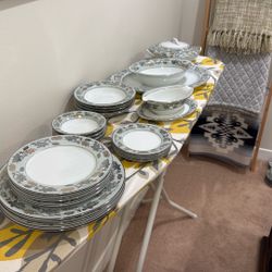 Noritake Silvine China 5487