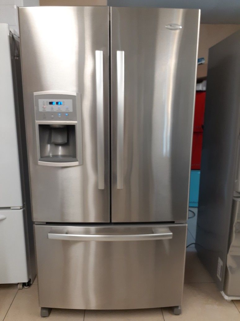Whirlpool French Door Refrigerator Stainless Steel
