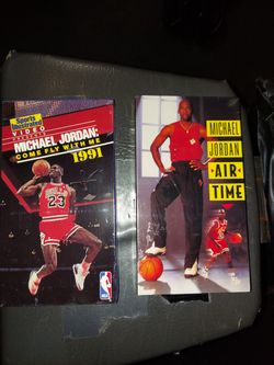 M Jordan Air Time/ Come Fly With Me Vhs