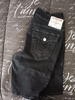 True Religion men's jeans Ricky sn flap short size 32 new