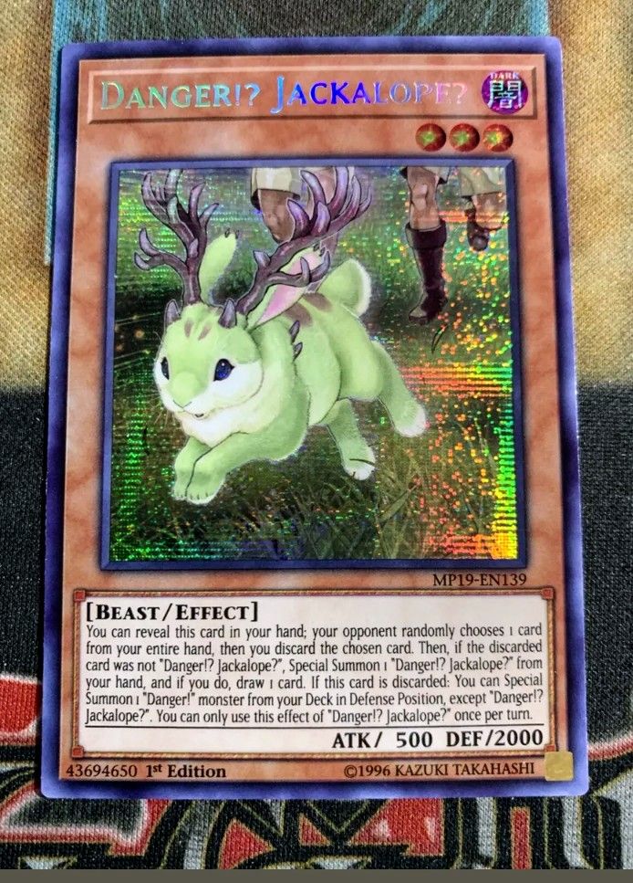 Yugioh Danger Jackalope