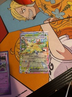 Pokemon card Leafon ex