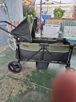 Wagon stroller jeep