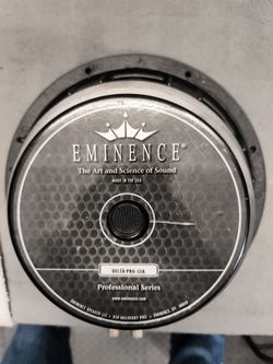 Eminence Delta Pro-12A speakers 2 pcs