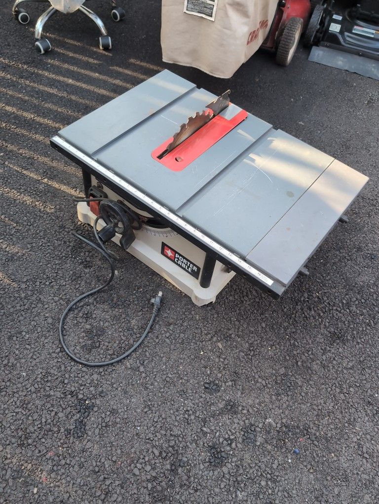 Porter Cable Table Saw