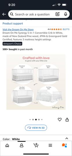 Crib With Mattress