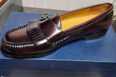 Cole Haan Pinch Buckle Burgandy Mens Dress Shoe
