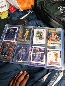 LeBron James Basketball Card Lot – 8 Cards