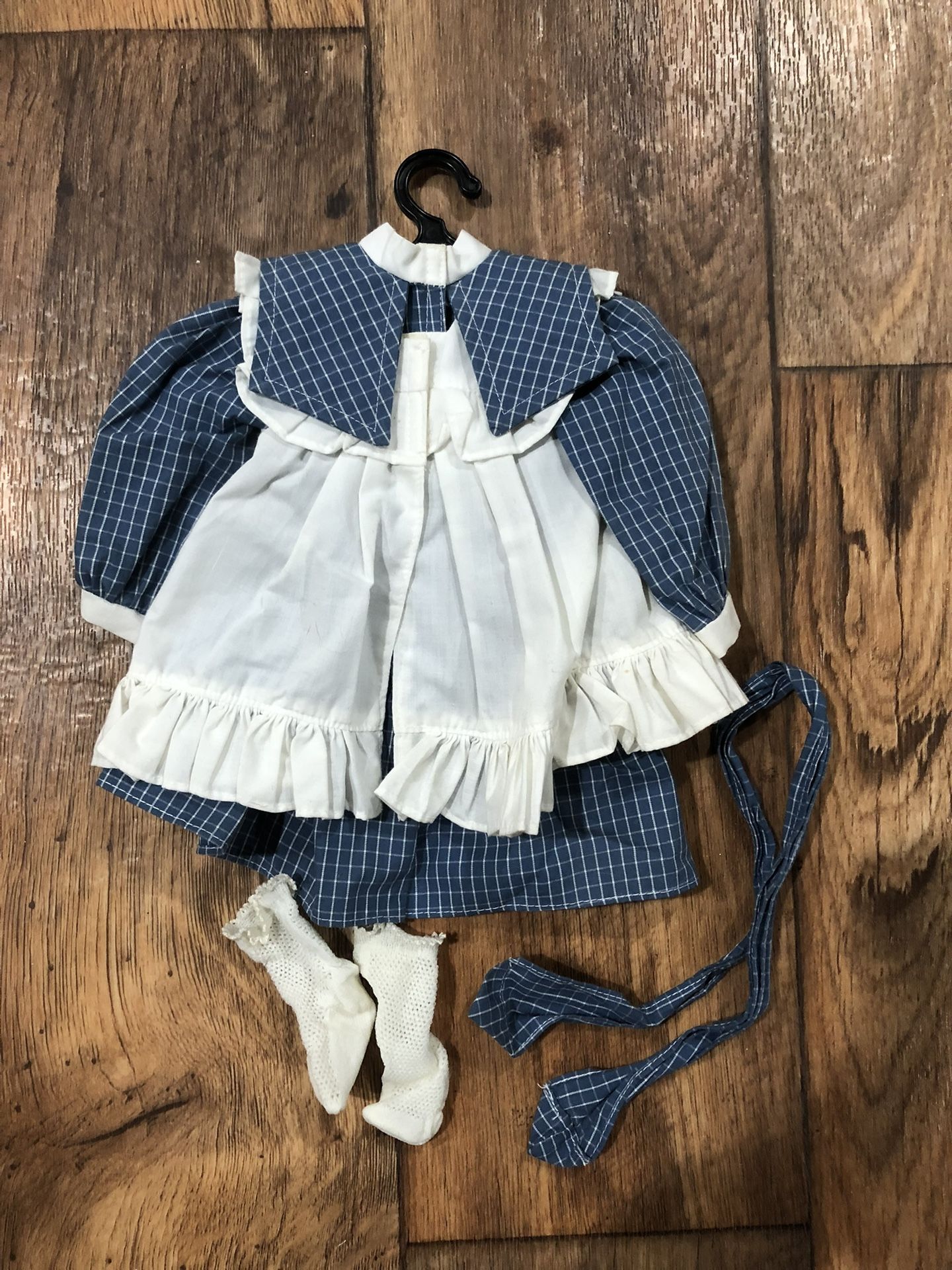 American Girl Doll Playdress And Pinafore Outfit 