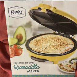 (PARINI) Nonstick Electric Quesadilla Maker