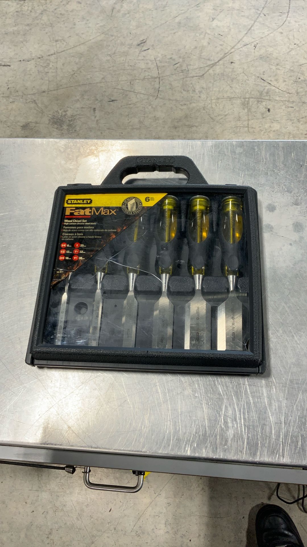 Stanley Fatmax 6pc Wood Chisel Set