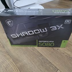 MSI VGA GEFORCE RTX 5080 16G Shadow 3X OC RTX5080 16GB GDRR7 256 B DX12 PCIE 5.0 X16