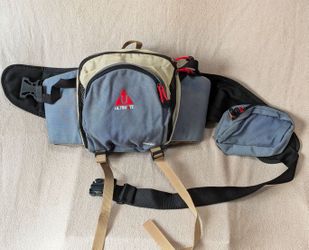ULTIMATE Torsopacs Gemini Fanny Pack Dual Bottle Holder Hiking Bag