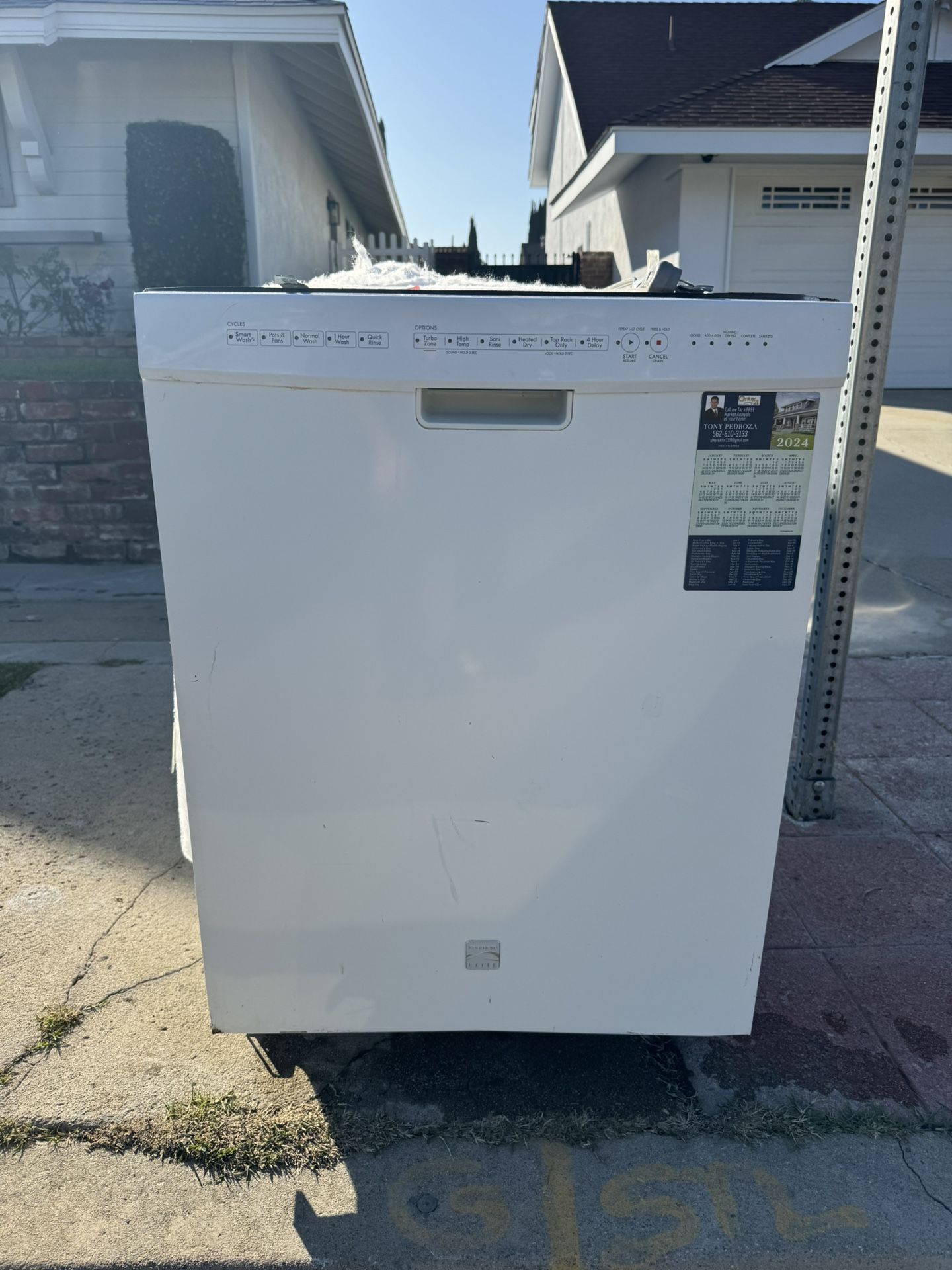 Kenmore Elite Dishwasher For Parts 