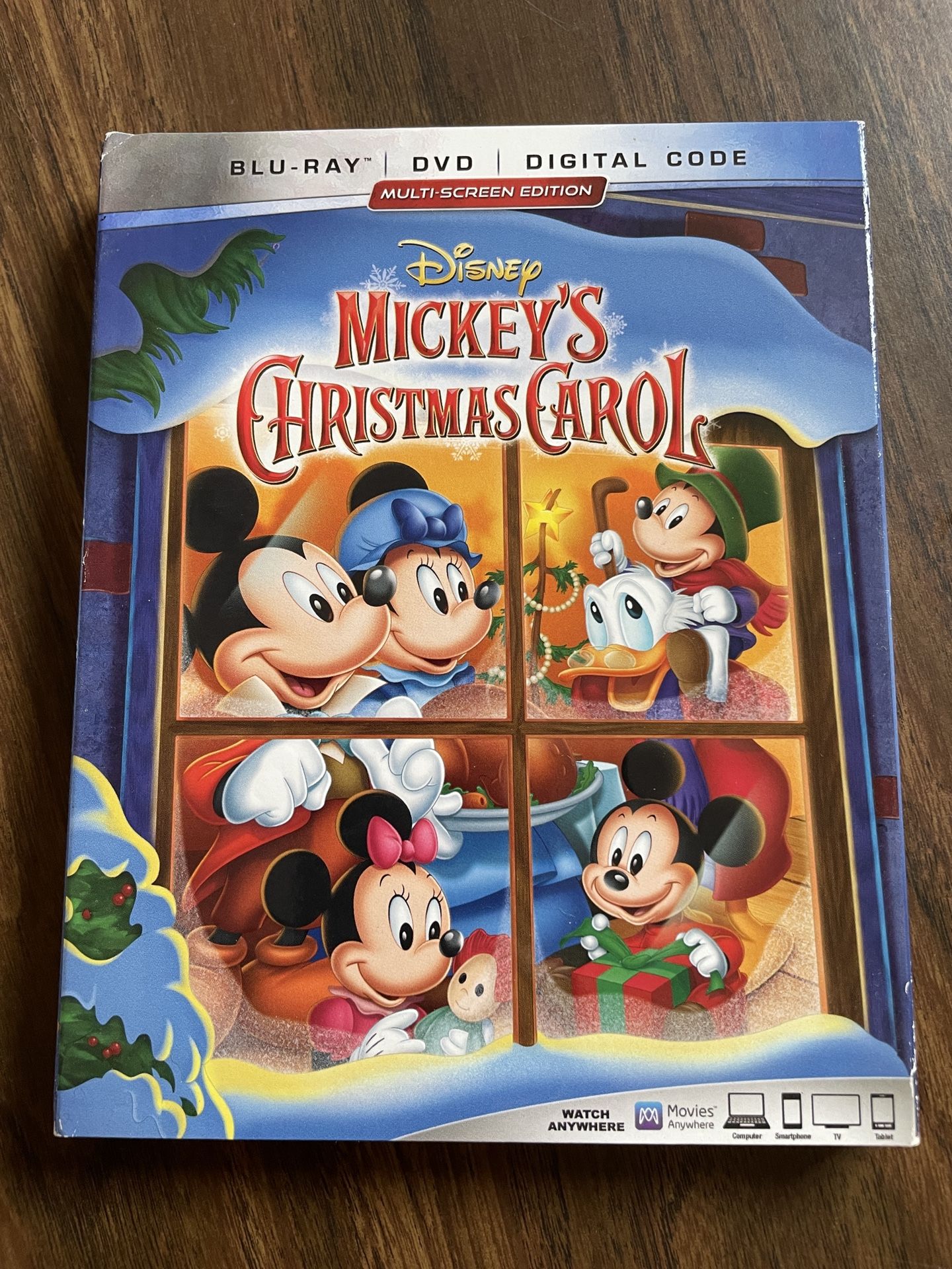 Disney Mickey’s Christmas Carol Blu-Ray/DVD/Digital Code