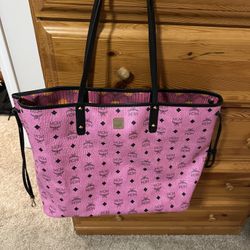 Pink Tote Bag