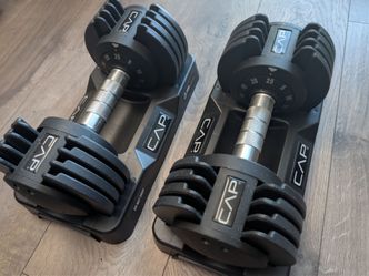 CAP Adjustable Dumbbells Set with Trays