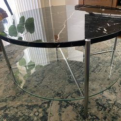 Faux marble coffe table
