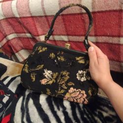 Vintage Carpet Bag Purse