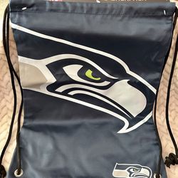 BRAND NEW! 🆕 NFL Seattle Seahawks Drawstring Backpack 