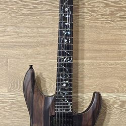 Schecter C-1 Exotic Ebony mint 